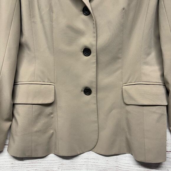 Eddie Bauer tan pumice blazer jacket size 10 - Picture 4 of 15